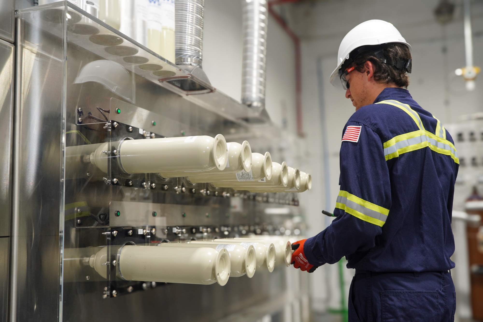 WSM calibration gas laboratory