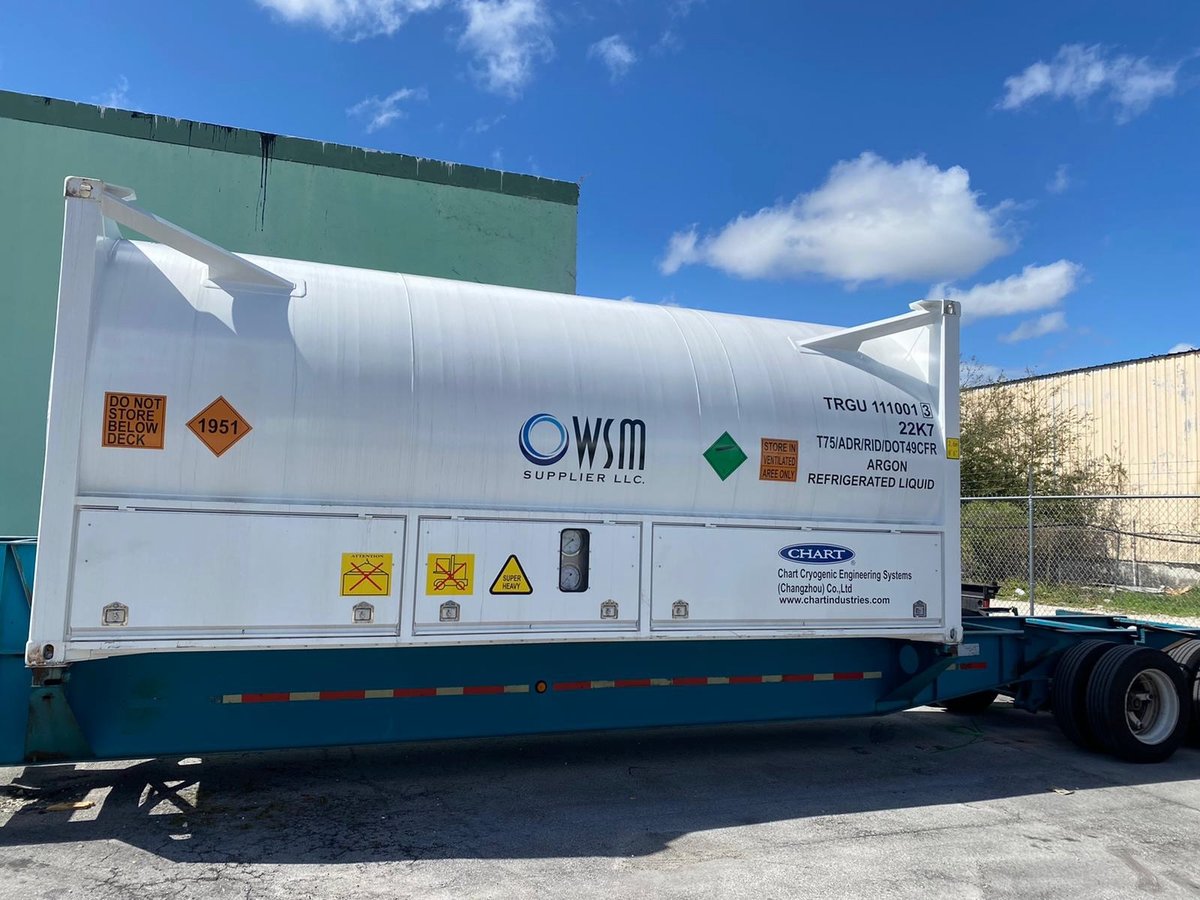 ISO tank bulk cryogenic delivery